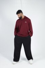 Linen Shirt Deep Burgundy - Image 5