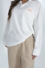 Beige Linen Trousers - Image 5